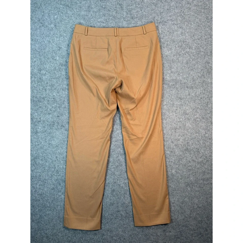 Banana Republic Ryan Straight Leg Dress Pants Camel Tan Brown Womens 6